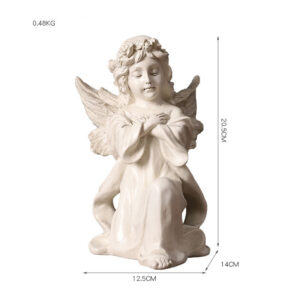 white girl angel crafts for christmas,size 12.5*14*20.5cm,0.48kg